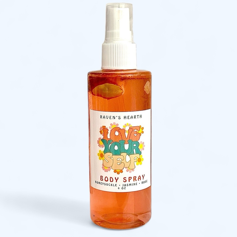 Love Yourself Body Spray | Jasmine & Rose Scent | Self Care